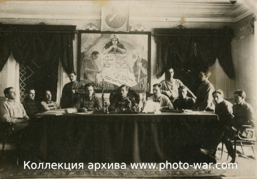 Заседание РВТ 
	Туркестанского фрота