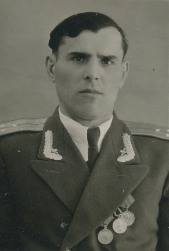 Неизвестный старший лейтенант ВДВ, 1957 г.