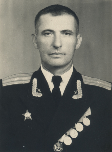 Майор технической службы В.М. Кулеш