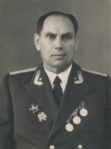 Полковник юстиции В.М. Чепик, 1957 г.