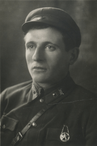 Командир взвода связи 20-го стрелкового полка 
	7-й стрелковой дивизии А.А. Ляшкевич