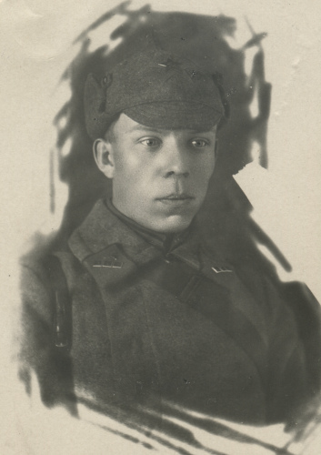 Командир батареи артиллерийского дивизиона 
	25-го отдельного местного стрелкового батальона Н.А. Кузнецов