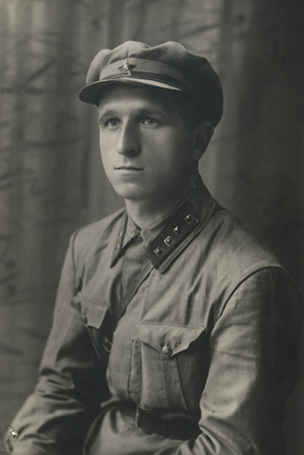 Политрук отдельного кавалерийского эскадрона 100-й 
	стрелковой дивизии П.Ф. Поляков (кп-6). 1927