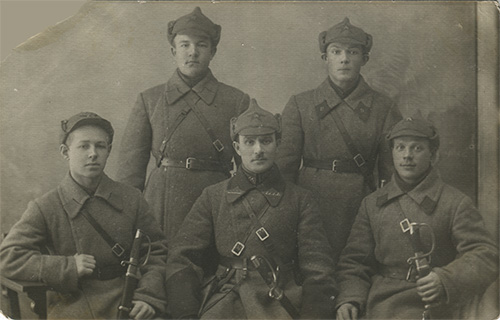 Красноармейцы 21-го кавалерийского полка 4-й 
	кавалерийской дивизии