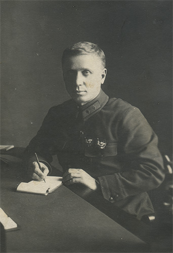 Командир Московской Пролетарской стрелковой дивизии Г.Д. 
	Михайловский