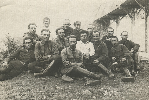 Командный и политический состав 1-й Кавказской стрелковой 
	дивизии Н.А. Войткевич, И.Ф. Баринов, П.Ф. Лагутин, А.И. Левушкин и другие