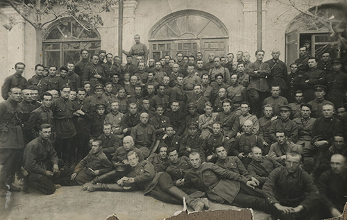 Делегаты партийной конференции 4-й стрелковой дивизии 
	имени Германского пролетариата