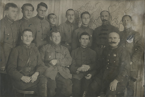 Командиры управления, политотдела и штаба 14-й стрелковой 
	дивизии