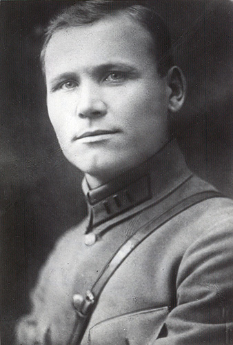 Командир 50-го стрелкового полка 17-й Нижегородской 
	стрелковой дивизии И.С. Конев