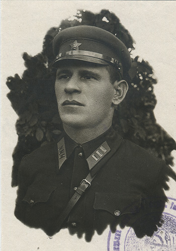 Командир 286-го Винницкого стрелкового 
	полка 96-й Винницкой стрелковой дивизии Е.А. Егоров