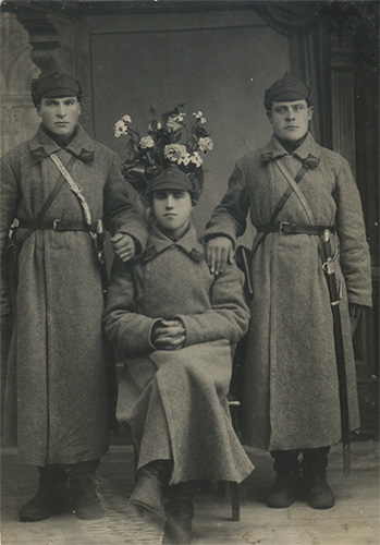 Красноармейцы 12-го Туркестанского стрелкового полка 
	4-й Туркестанской стрелковой дивизии