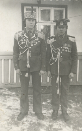 Дембельское творчество - 
			подобие военной формы