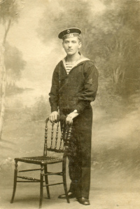 Машинист крейсера 'Диана', 1915 г.