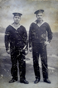 Матросы учебного судна 'Рига'