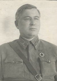 Командир 34-й запасной стрелковой 
			бригады комбриг Яков Георгиевич Котельников, 1940 г.