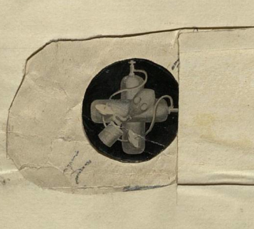 Несколько слов про эмблемы химических войск образца 1926 г.